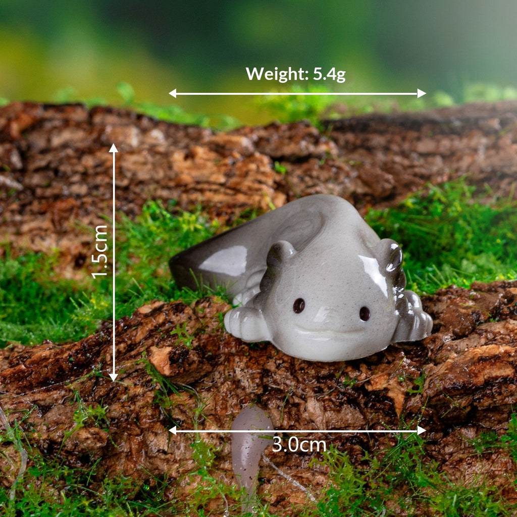 Mignon Adorable petit salamandre Bureau Ornement
