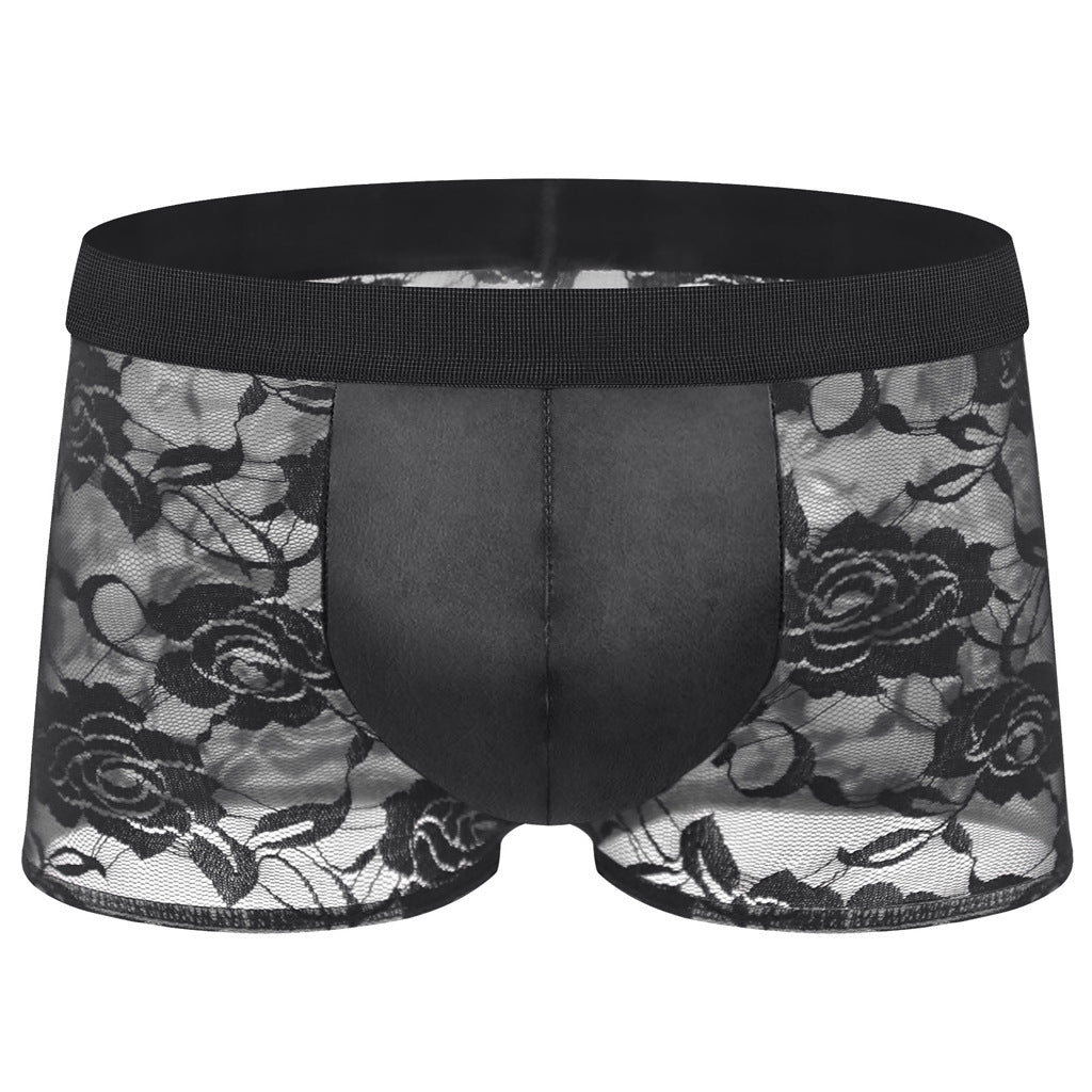 Boxer en cuir mince de taille moyenne