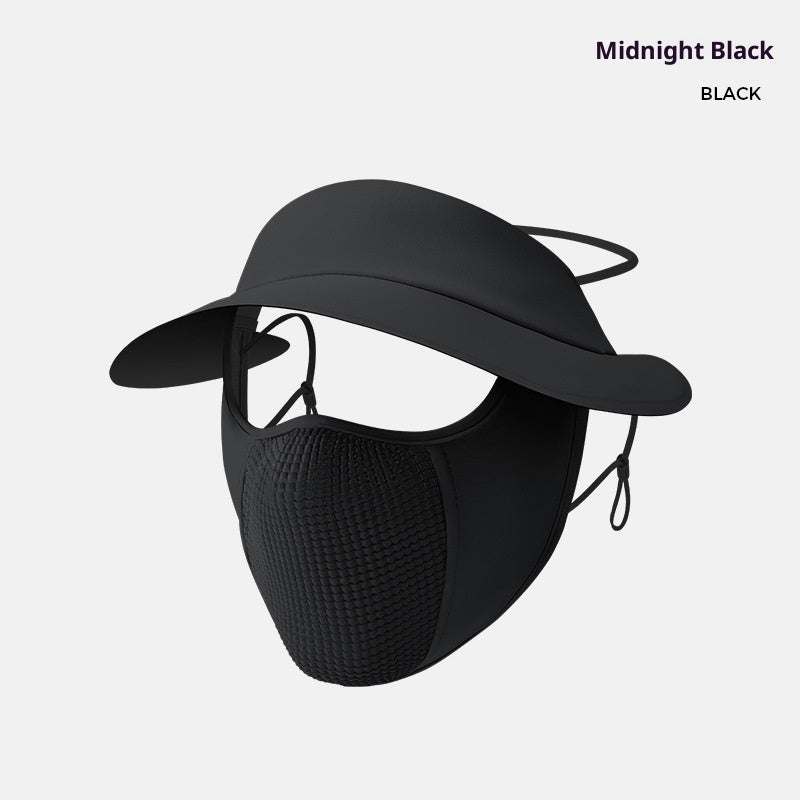 Cyclisme Masque de protection solaire unisexe de sport de plein air avec protection UV