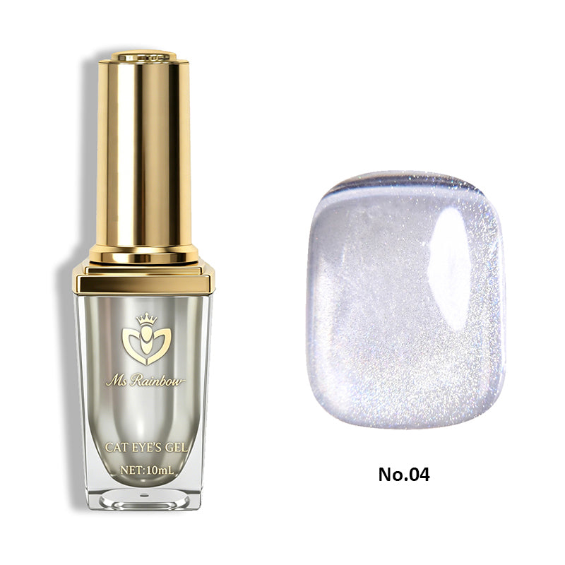 Mme Rainbow Starry Série Cat Eye Gel Polonais