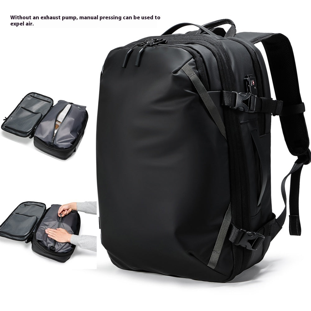 Sac à dos pour hommes Compression sous vide Voyage multifonctionnel