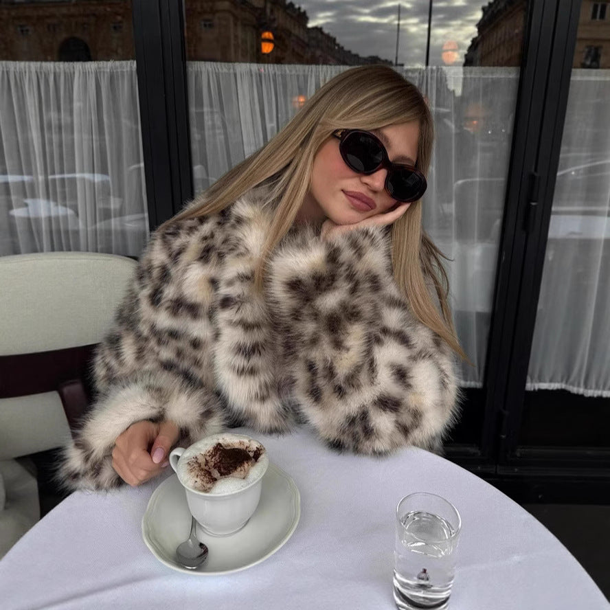 Manteau de fourrure pour femmes