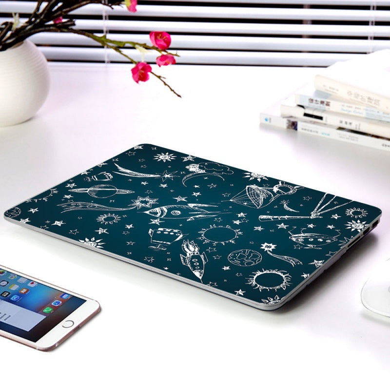 Cartoon Space série Cas ordinateur portable pour Apple