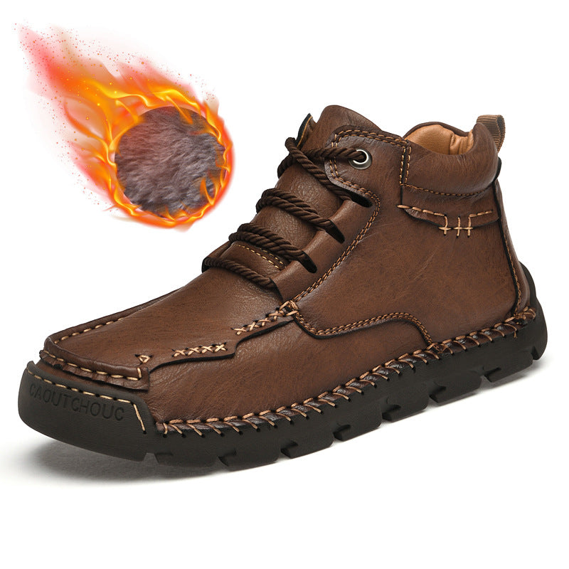 Chaussure de coton casual rétro homme