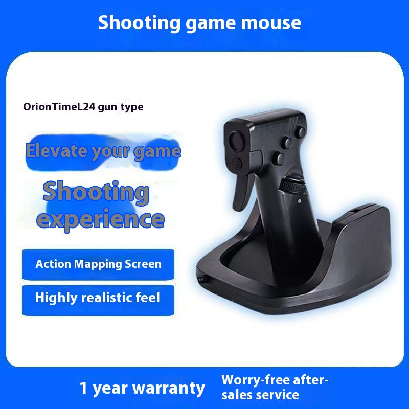 Tir Jeu Mouse Type de pistolet Poignée verticale Trigger caractéristique Pistol verticale W