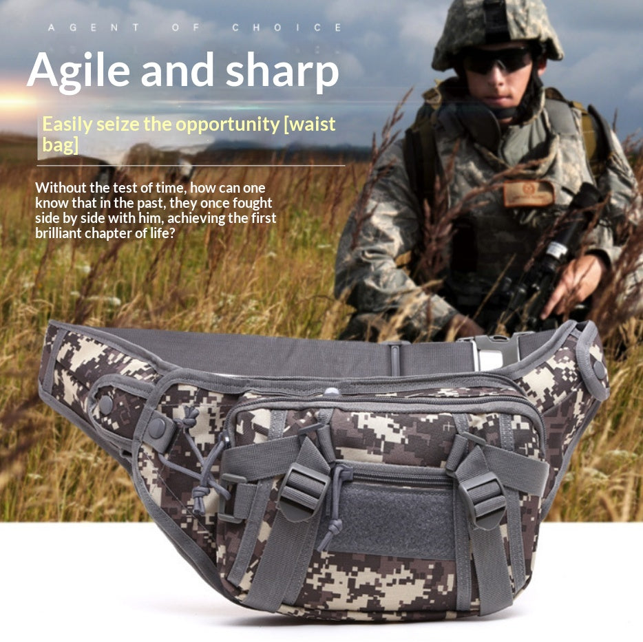 Etanche Oxford Cloth Outdoor Multi-Functional Waist Bag