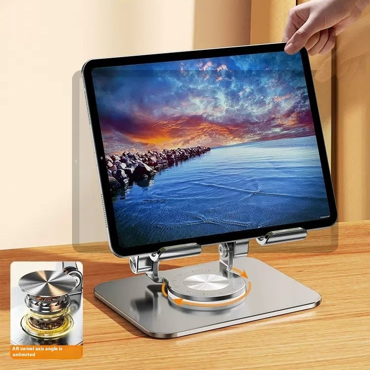 360-Degree Rotating Aluminum Alloy Foldable Desktop Stand
