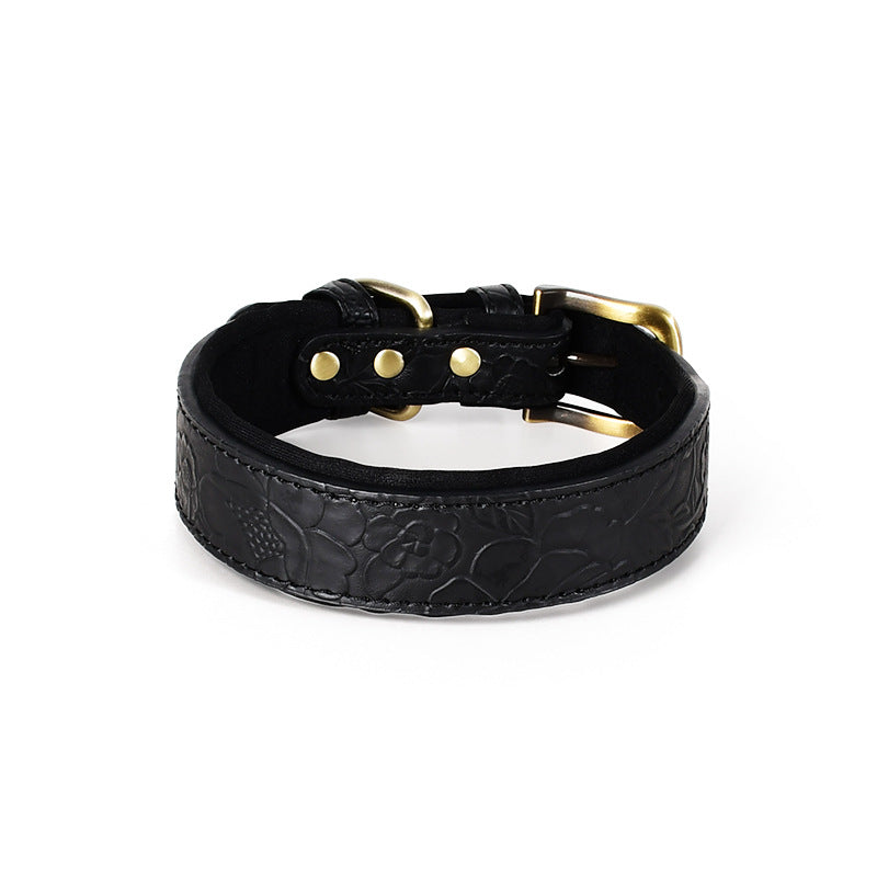 Accessoires pour animaux de compagnie Collier de chien en cuir