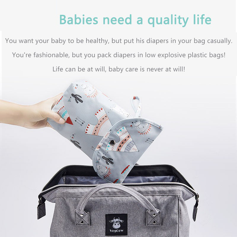 Sac de transport de rangement pour couches de bébé