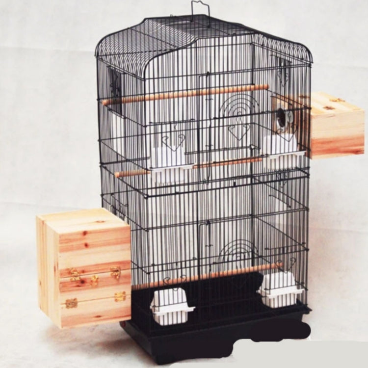 Cage de perroquet d'oiseau pour animaux de compagnie portatif