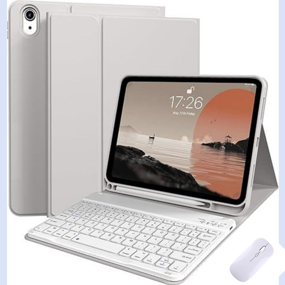 Compatible with iPad Keyboard Case
