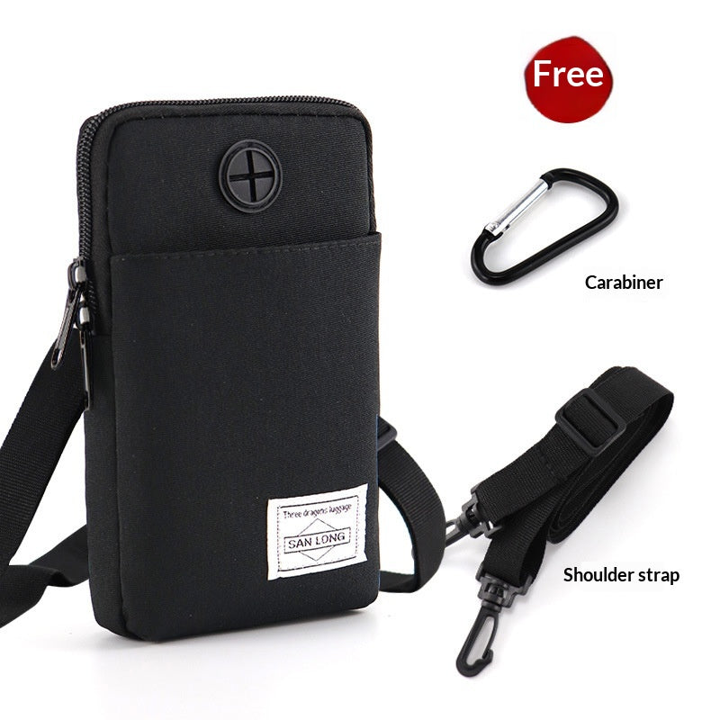 Oxford Cloth Waterproof Sport Outdoor Crossbody Phone Bag