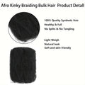 Extensions capillaires volumisantes en fibre synthétique et accessoires