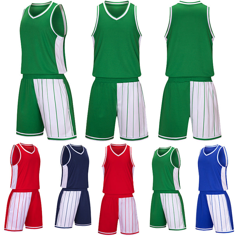 Habillement de basketball costume d'été homme à séchage rapide bal d'entraînement