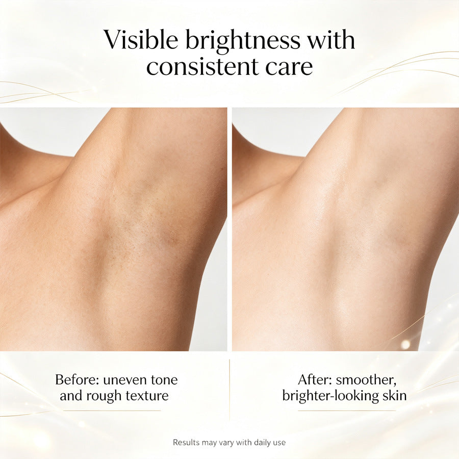 Crème de soins sous-arms Nourrit doucement la peau et laisse une fragrance lingering