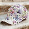 Casquette imprimée Peaked Casquette de baseball imprimée de style coréen