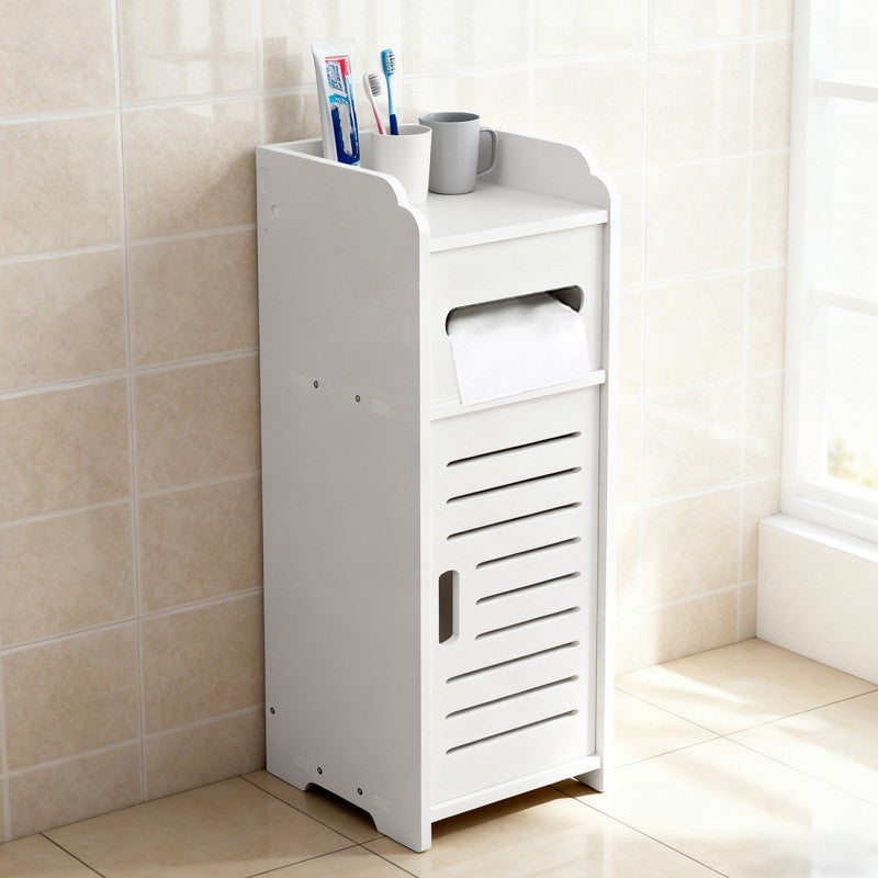Salle de bain blanche Chambre Cabinet tiroir plateau rangement de rangement