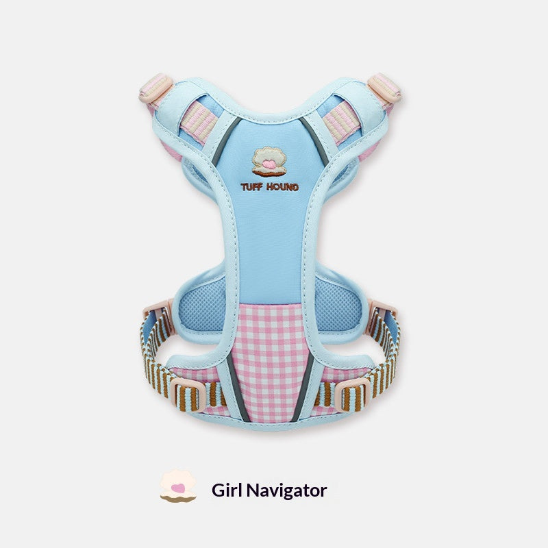 Pet Harness Vest-style Grande laisse de marche Petit à Moyen chien laisse