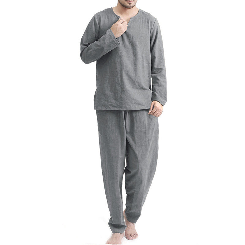 Pyjama occasionnel Deux-pièces mince respirant et perdu