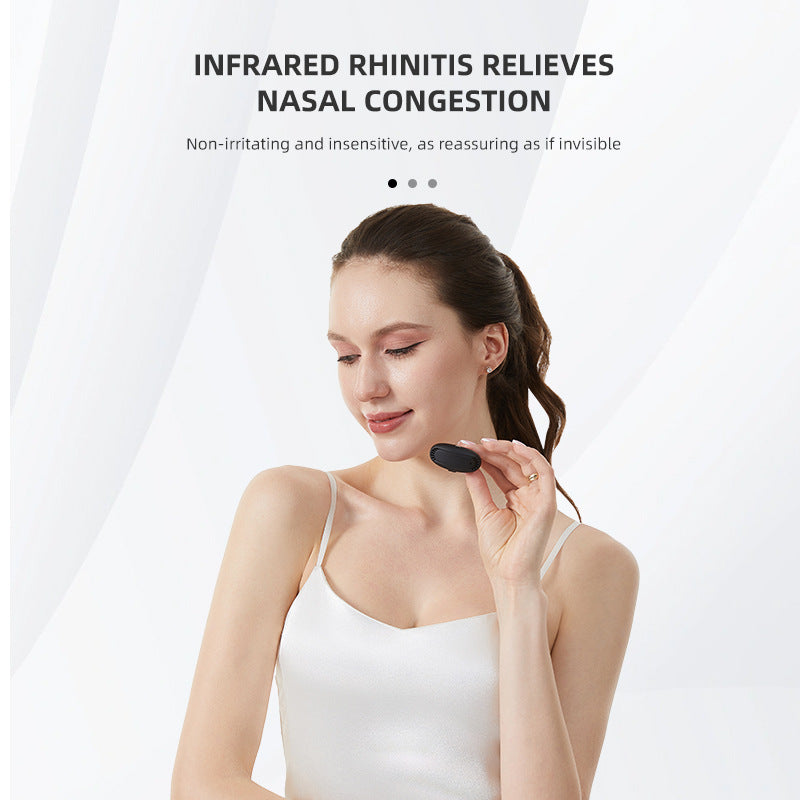 Device for the relief of chronic allergic sinusitis Infrared rhinitis treatment device