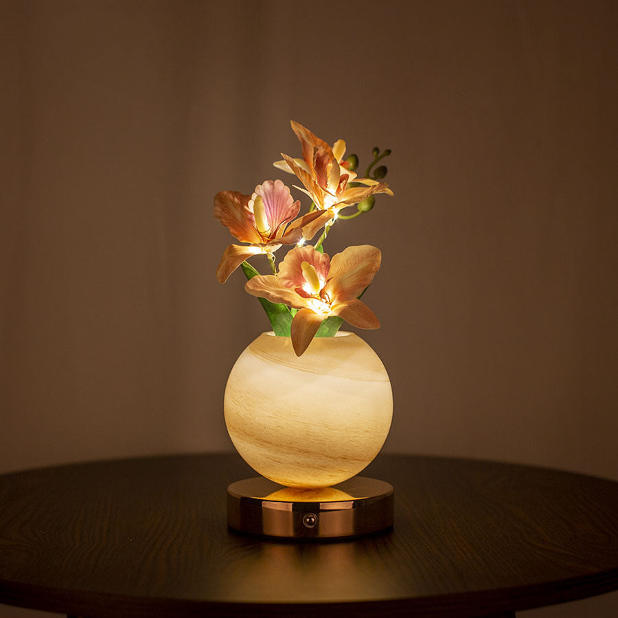 Simulation Phalaenopsis Planet Lampe de table