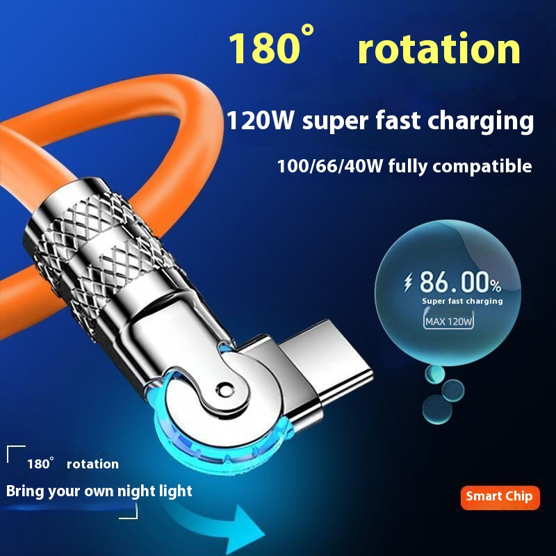 Câble de données 6A à charge super rapide 120W