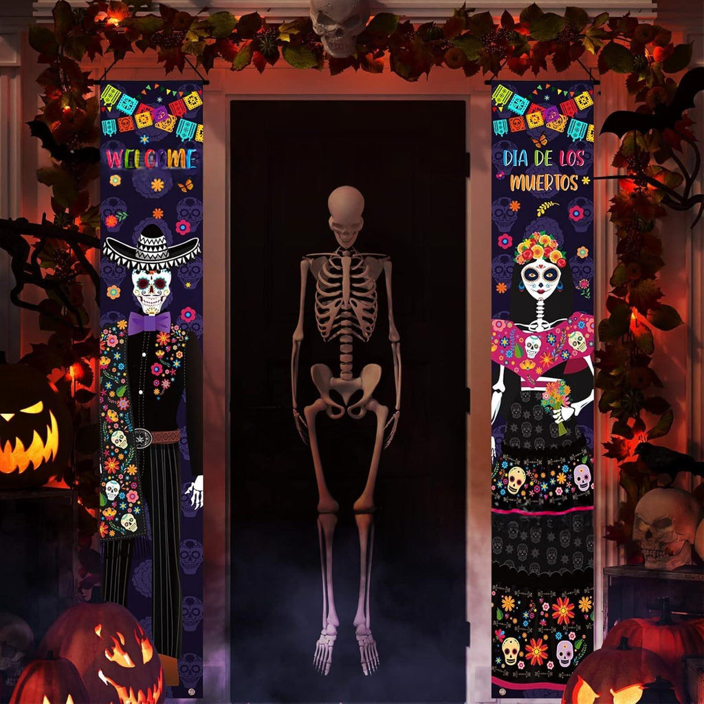 Journée mexicaine des décorations de couplet mort