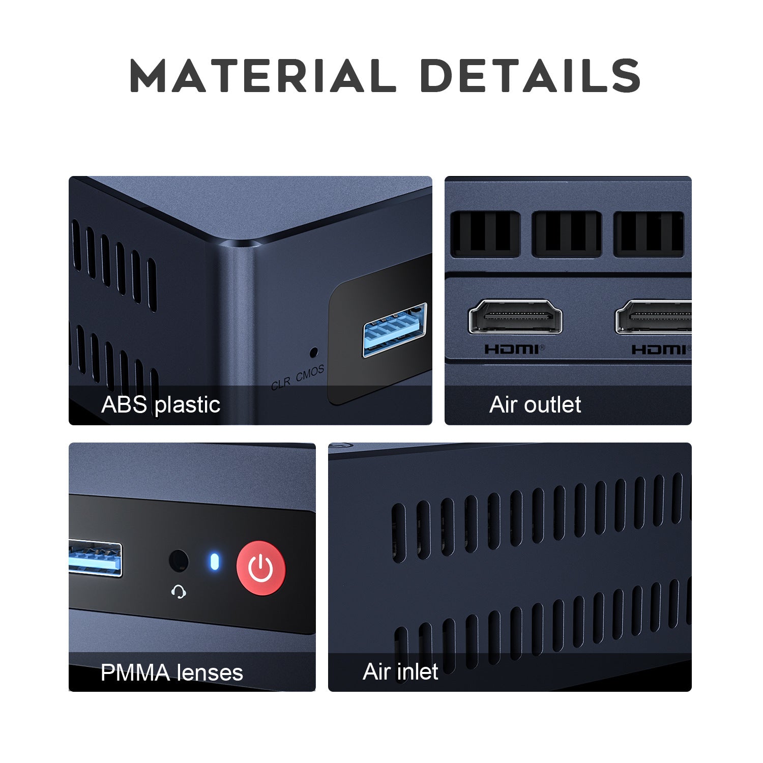 Beelink MINI S N5095 MINI-host 4K Bureau Jeu Théâtre Portable MiniPC Ordinateur de bureau