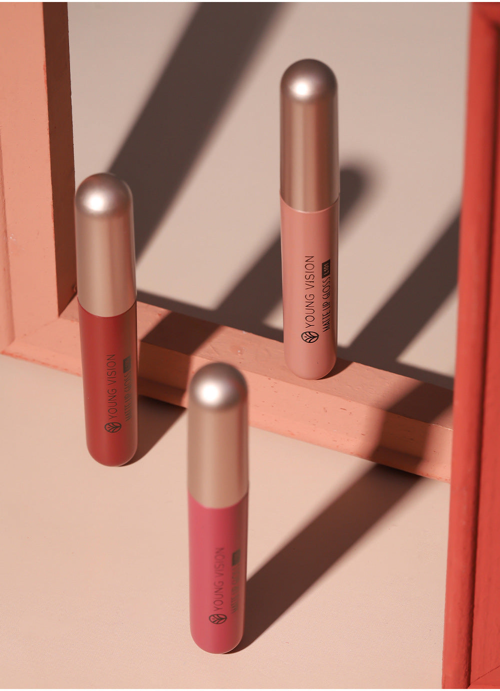 VISION JEUNESSE Lip Gloss Set 6-Piece Lipstick Makeup