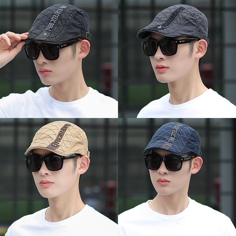 Protection solaire d'automne et d'hiver pour hommes Poof Peaked Cap