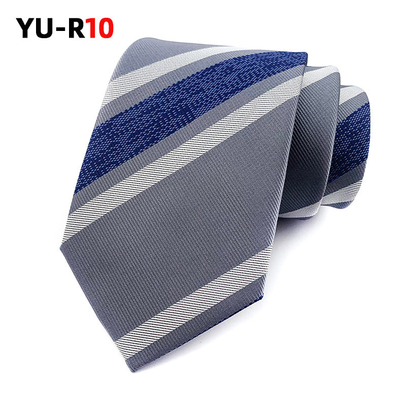 British Gentleman style rayé Mens Tie pour les costumes et Streetwear Coordination