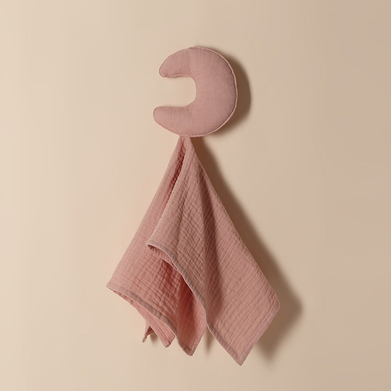 Serviette époustouflante en coton Gauze-1 an bébé Coax Nap Sleep Hand Puppet