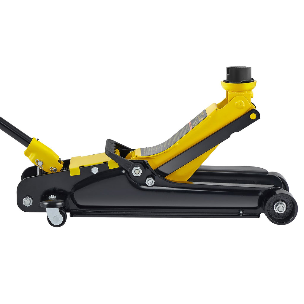 VEVOR faible profilé plancher Jack 2,5 tonnes acier lourd simple Piston hydraulique pompe