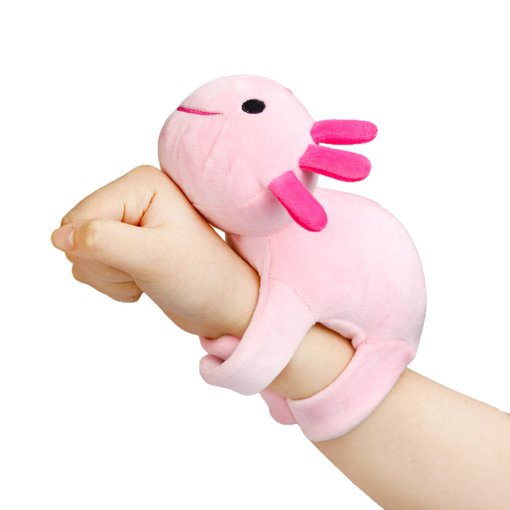 Colorful Salamandre Snap-ring Bracelet en peluche jouet