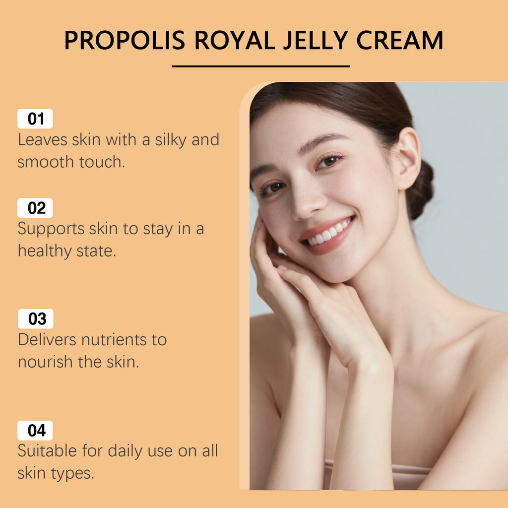 Eelhoe Royal Jelly Crème du corps Hydrate La peau