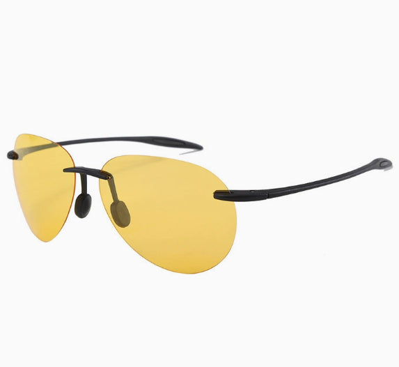 Lunettes de soleil rétro polarisé ultra-légères