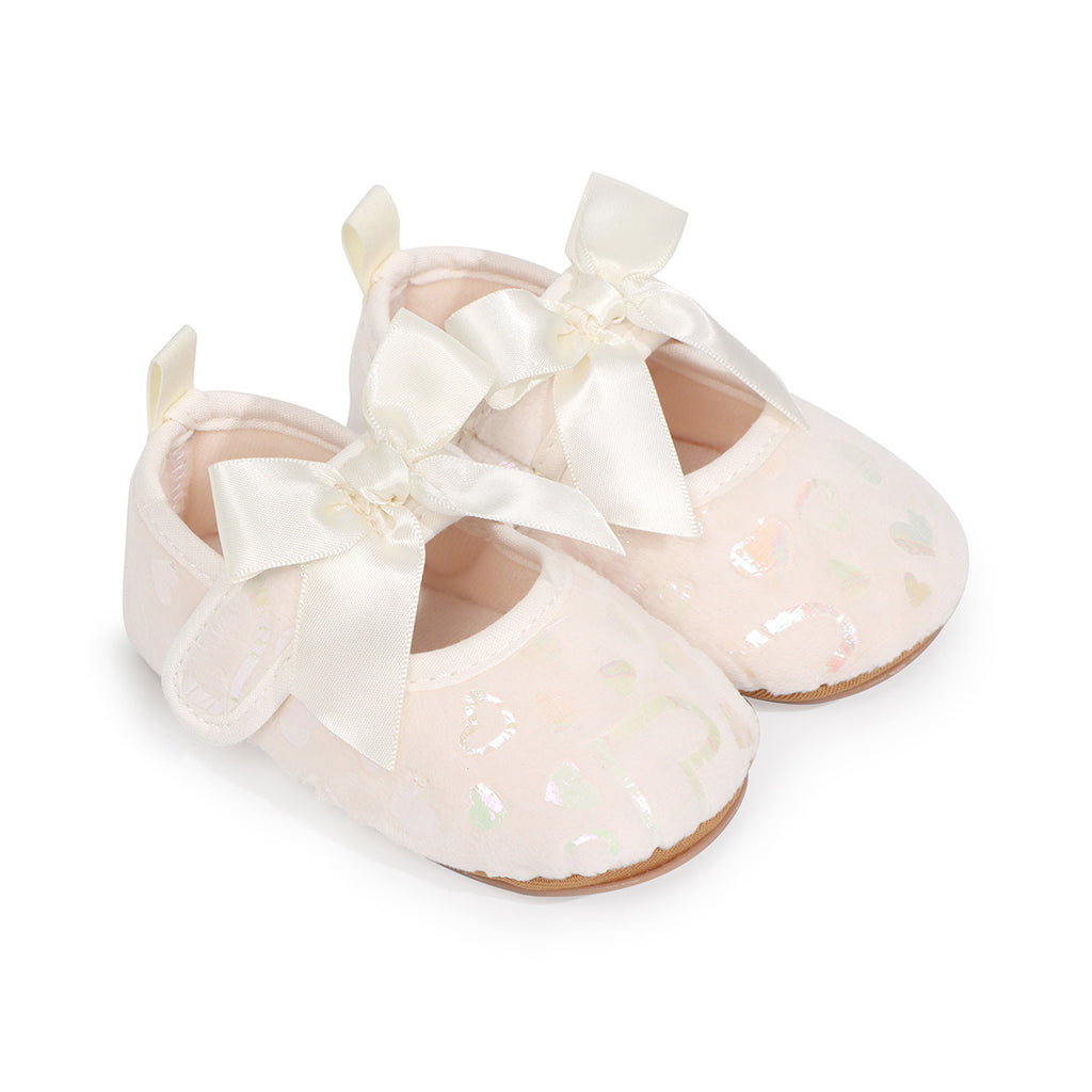 Sweet Newborn Princess Bow-Knot First Walkers