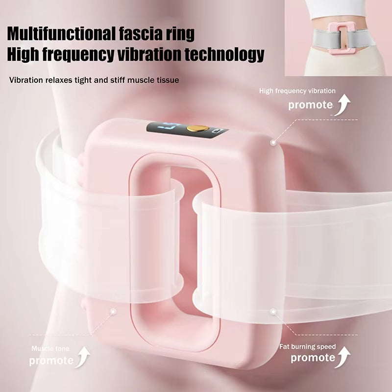 Massager de bague électrique Fascia Massage de vibration de tissu profond avec ceinture A