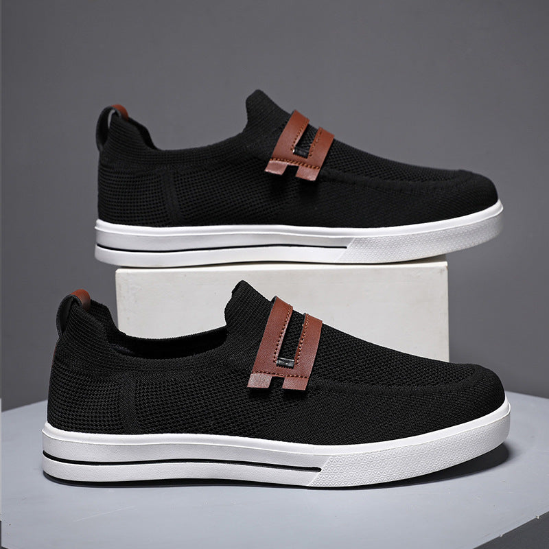 Chaussure casual respirante d'été homme doux élastique Mesh léger