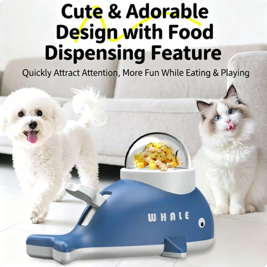 Jouet de distribution interactif pour chats et chiens