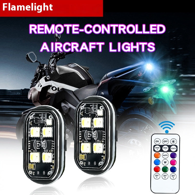 Type de télécommande de phare de moto Avertissement sans fil
