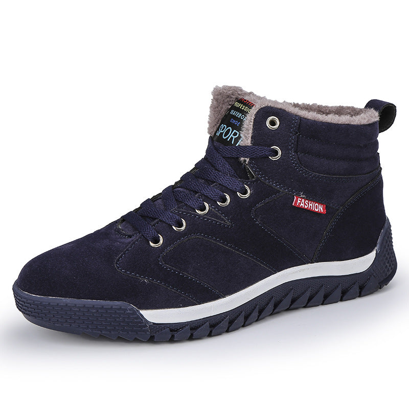 Chaussures en coton léger et léger de grande taille pour hommes