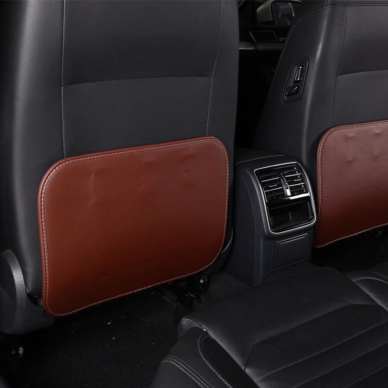 Tapis de siège en cuir de voiture pour enfants