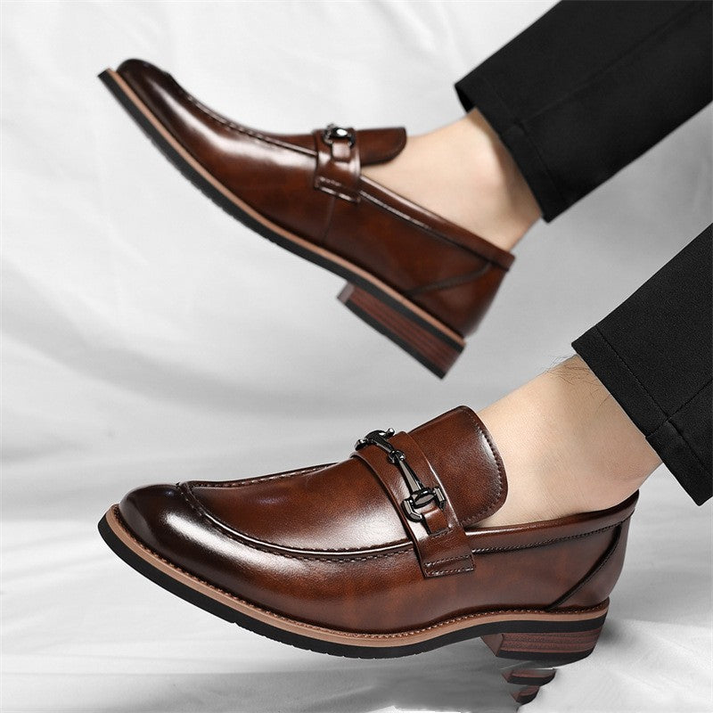 Chaussures d'affaires à talon doux