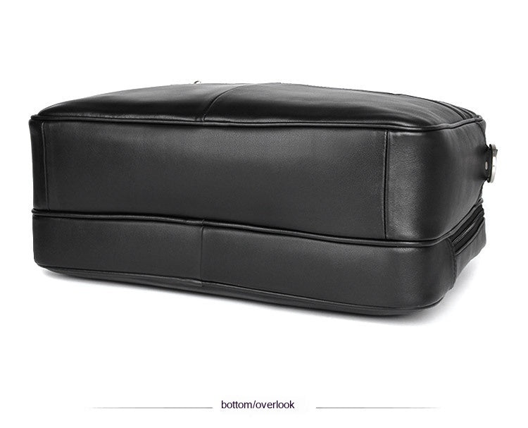 Sac à main en cuir Sac à main Napa Cuir Confortable Texture Sac en cuir véritable homme