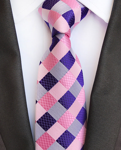 Flower 8cm Série Men's Business Tie
