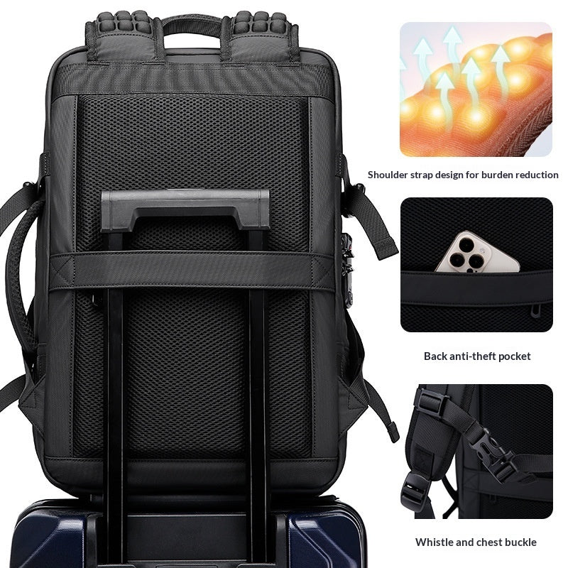 Sac à dos pour hommes Compression sous vide Sac à dos