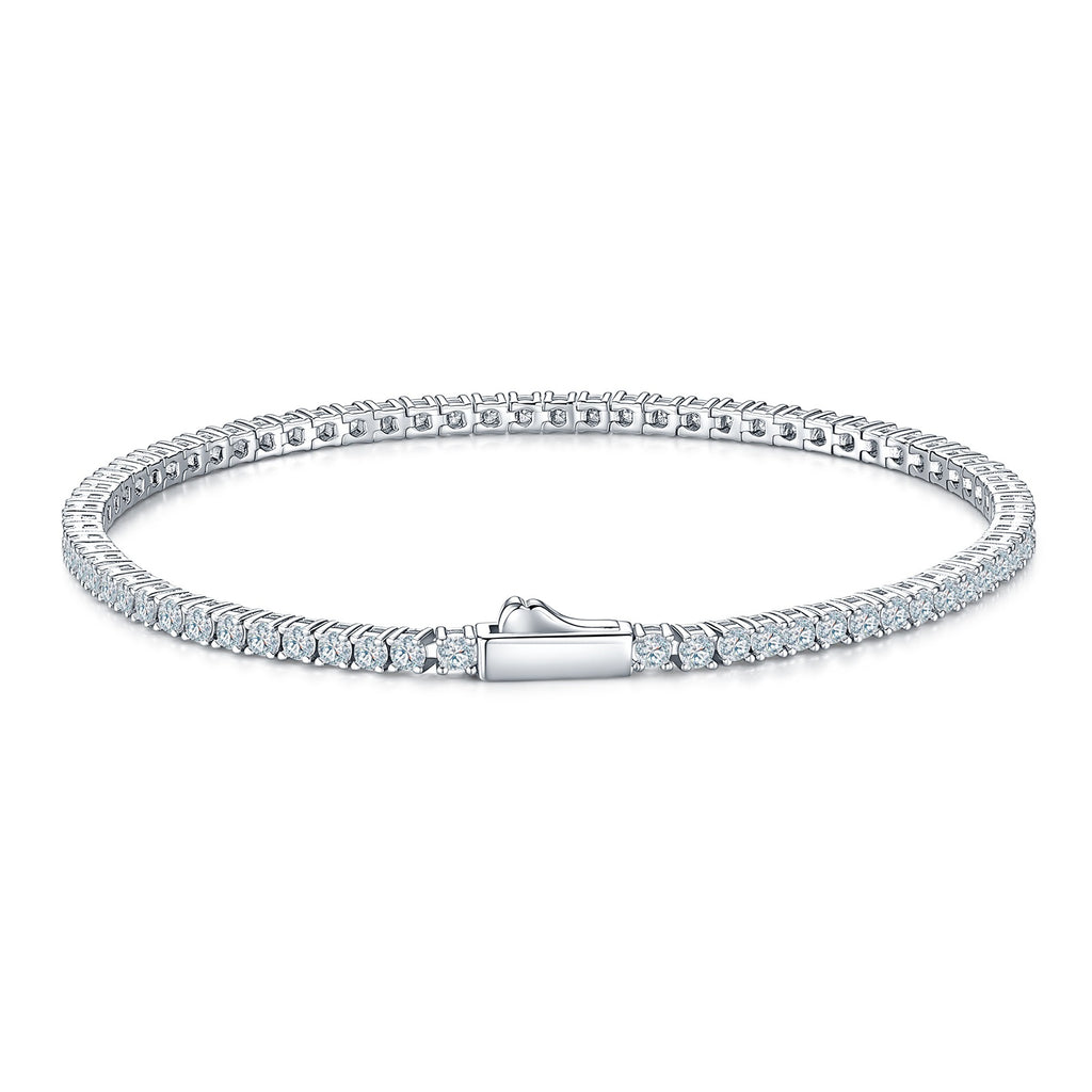 Bracelet de tennis Mozanite pour femmes