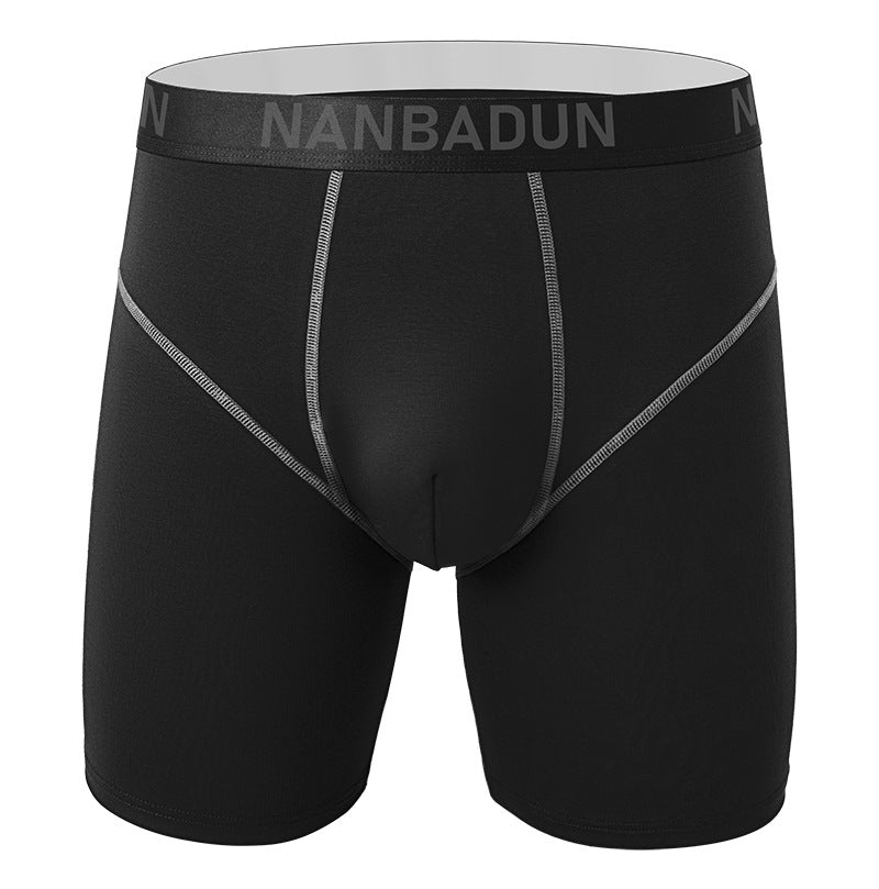 Short de boxeur à taille moyenne pour hommes