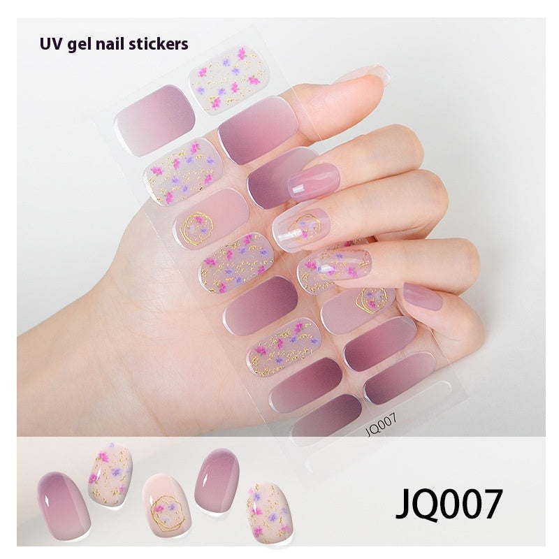 Sticker à ongles gel durcissant la lumière